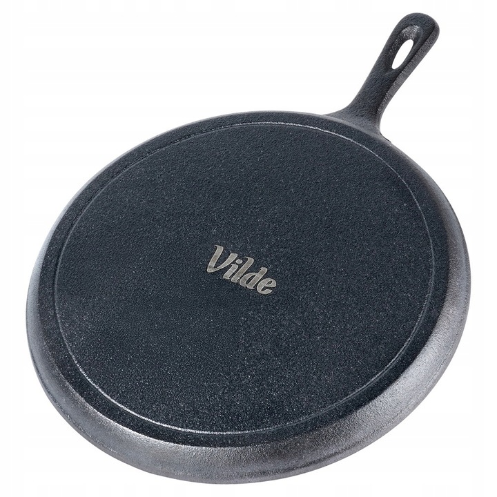 Patelnia ŻELIWNA do smażenia naleśników placków omletów jajek tortilli