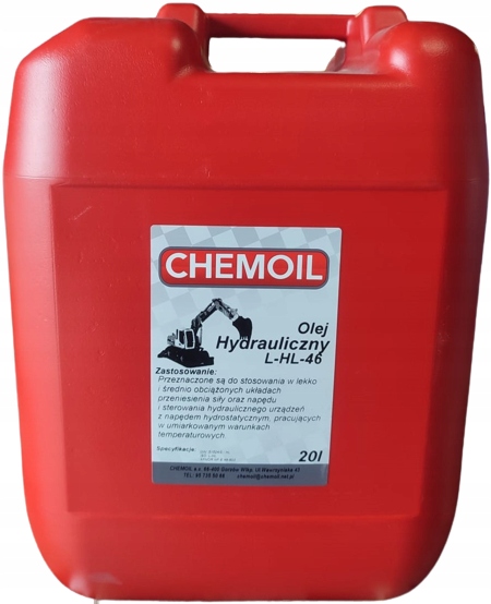 Olej HYDRAULICZNY L-HL 46 20L.