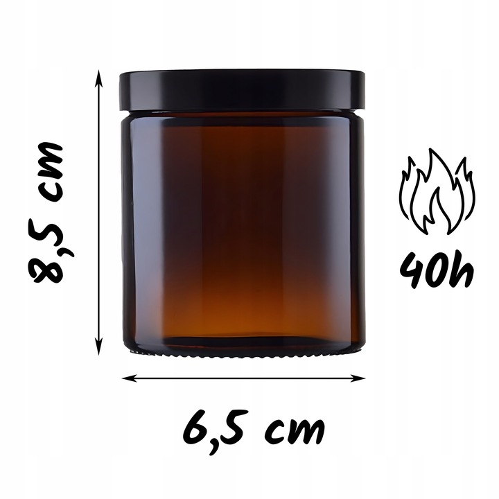 ŚWIECA ŚWIECZKA PREZENT DLA MAMY TATY PRZYJACIÓŁKI KOLEŻANKI, 40H