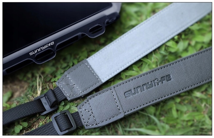 UCHWYT ALUMINIOWY + SMYCZ DO KONTROLERA DJI RC / RC 2 MINI 3 4 5 PRO