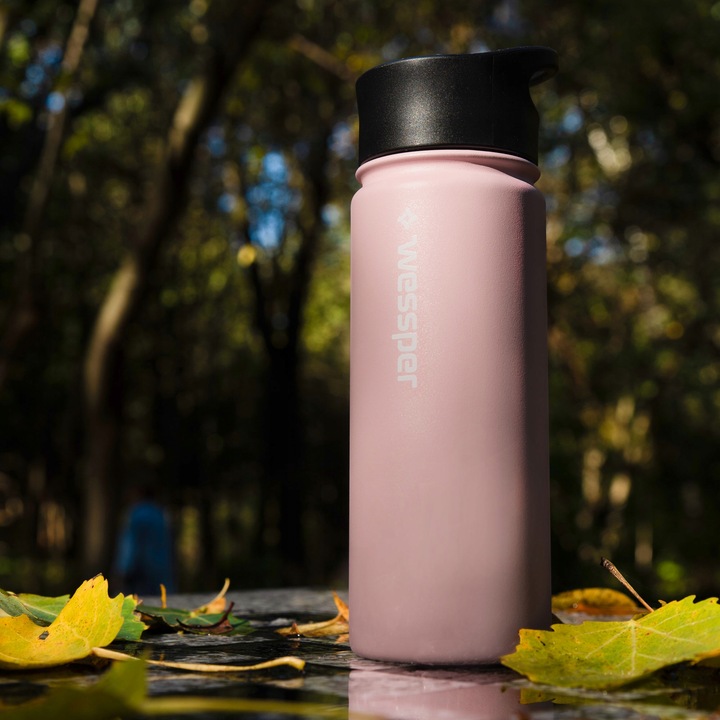 Kubek Termiczny do kawy Butelka Termiczna z wymiennymi ustnikami 0,5l