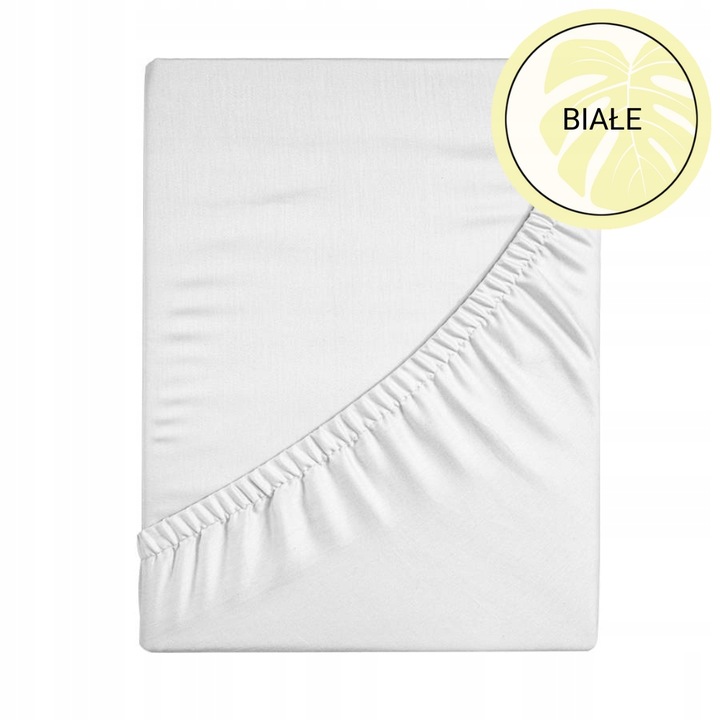 Bawełniane prześcieradło z gumką 180x200 kolory