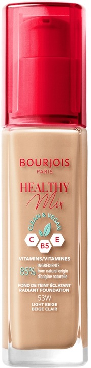 Bourjois Healthy Mix Clean&Vegan Podkład do twarzy - 53W LIGHT BEIGE 30ml