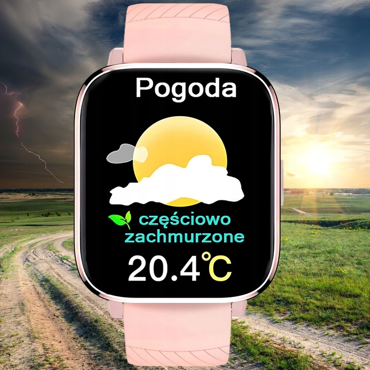 Zegarek dziecięcy SMARTWATCH Rubicon PREZENT DLA DZIEWCZYNKI Rozmowy GRY