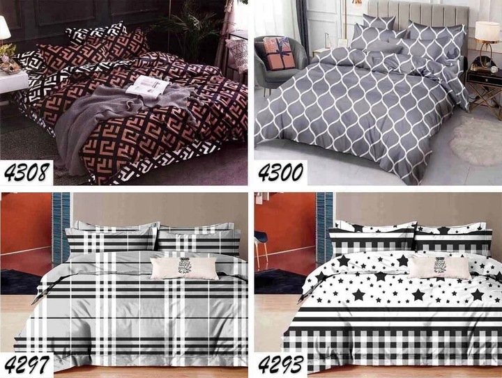 POŚCIEL KOMPLET SYPIALNIA 160x200 BAWEŁNA SATYNOWA 2X POSZEWSKI 70x80 WZORY