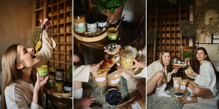 MASŁO ORZECHOWE 900g pasta z orzechów ziemnych SMOOTH krem - SPIŻARENKA