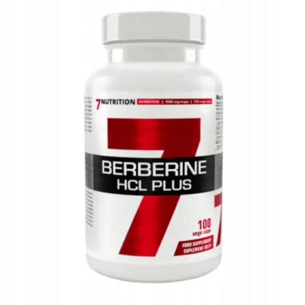 7NUTRITION BERBERINE HCL PLUS BERBERYNA HCL MAX KURKUMA ODCHUDZANIE 100k