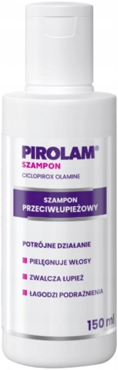 Pirolam szampon do włosów przeciwłupieżowy z witaminami A i E 150 ml