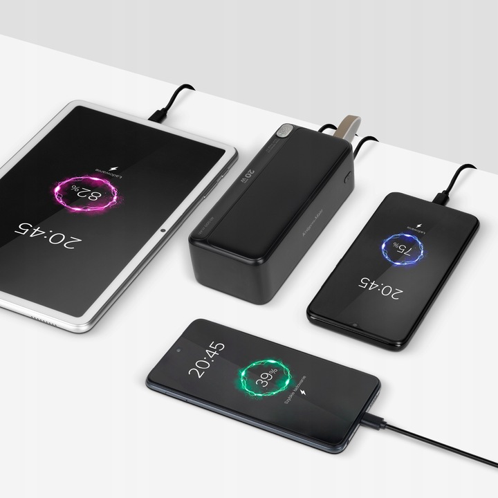 Power bank 40000mAh 20W QC PD USB-C KrugerMatz