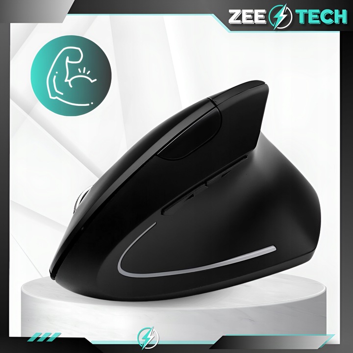 MYSZKA PIONOWA BEZPRZEWODOWA WERTYKALNA CICHA MYSZ DO KOMPUTERA LAPTOPA