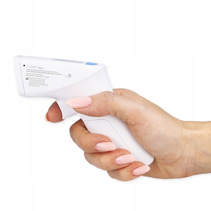 TERMOMETR BEZDOTYKOWY ELEKTRONICZNY NA PODCZERWIEŃ VITAMMY FLASH CERTYFIKAT