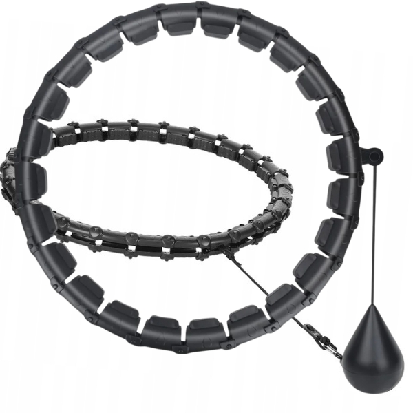 HULA HOP Z OBCIĄŻENIEM ODCHUDZAJĄCE OBCIĄZNIKIEM I WYPUSTKAMI SMART HULAHOP