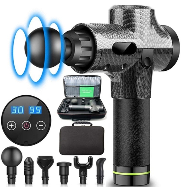 PISTOLET DO MASAŻU MASAŻER DO PLECÓW CIAŁA ANTYCELLULITOWY MASAŻER DO NÓG