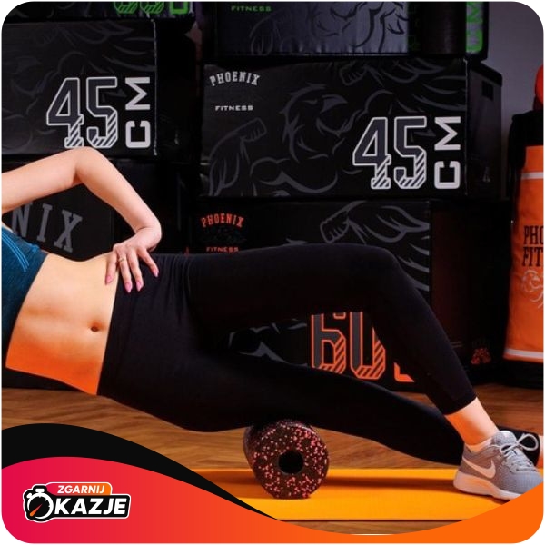 ROLLER 5,5X15CM WAŁEK DO MASAŻU PLECÓW CIAŁA STÓP NÓG  WYPUSTKI REGENERACJA