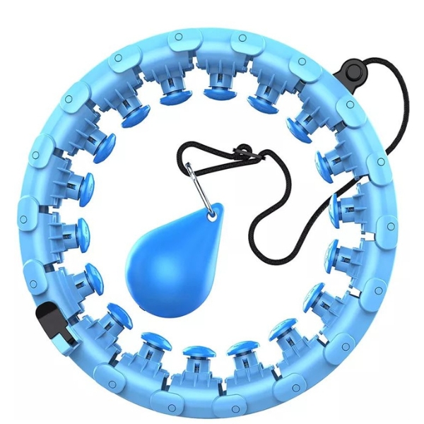 HULA HOP Z OBCIĄŻENIEM I FUNKCJA MASAŻU ODCHUDZAJĄCE Z WYPUSTKAMI SMART FIT