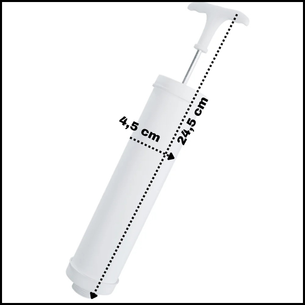 POMPKA RĘCZNA DO WORKÓW PRÓŻNIOWYCH WYSYSANIA POWIETRZA LEKKA WYDAJNA XXL