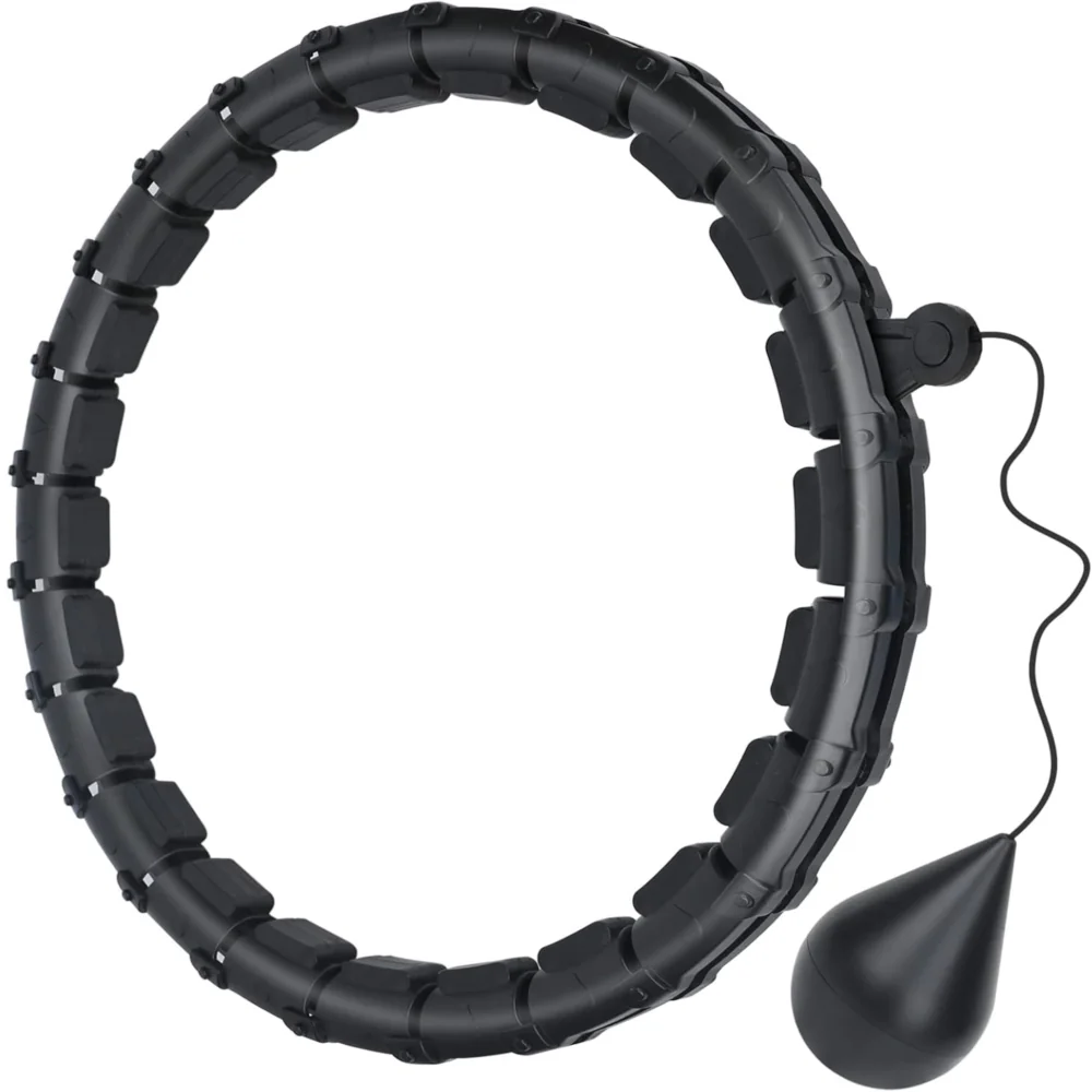 HULA HOP Z OBCIĄŻENIEM ODCHUDZAJĄCE OBCIĄZNIKIEM I WYPUSTKAMI SMART HULAHOP