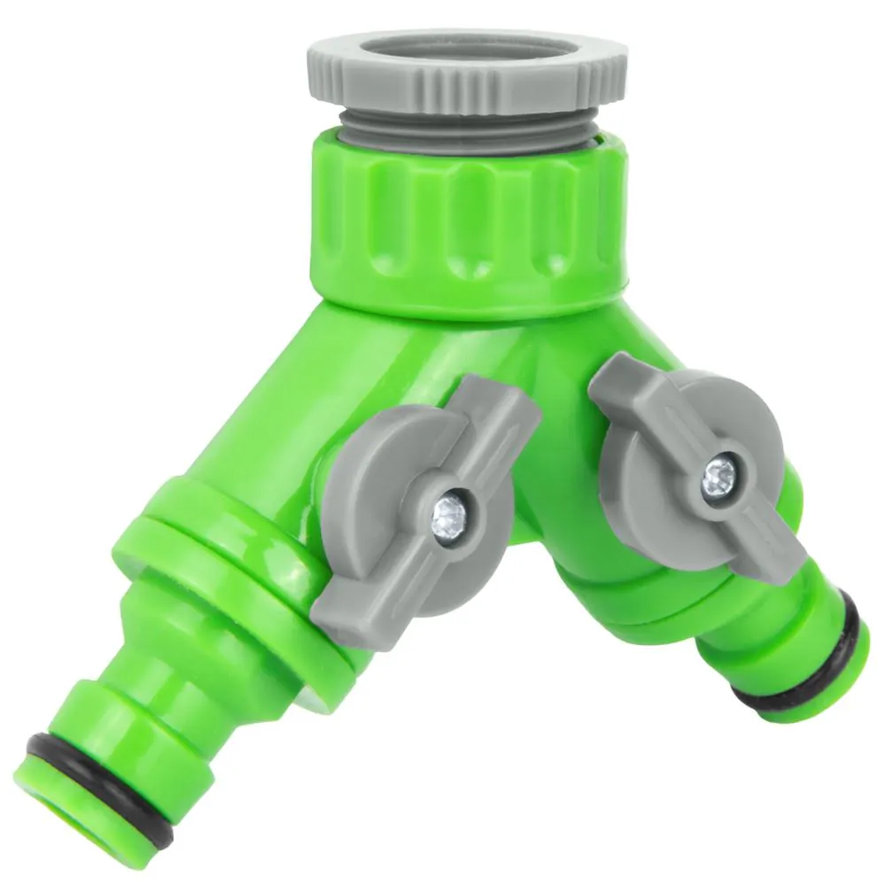 ROZDZIELACZ NA KRAN Z ZAWOREM 3/4" ADAPTER 1/2" REDUKCJA DWÓJNIK PRZEYŁĄCZE