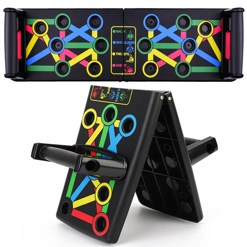 WIELOFUNKCYJNA DESKA DO POMPEK, DESKA PUSH-UP DESKA DO ĆWICZEŃ Z UCHWYTAMI