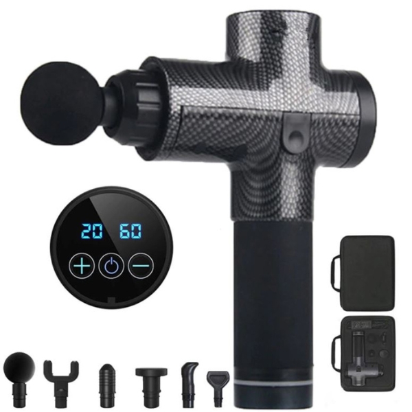 PISTOLET DO MASAŻU MASAŻER DO PLECÓW CIAŁA ANTYCELLULITOWY MASAŻER DO NÓG