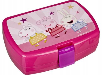 Śniadaniówka lunchbox pojemnik do szkoły bidon walizka Świnka Peppa