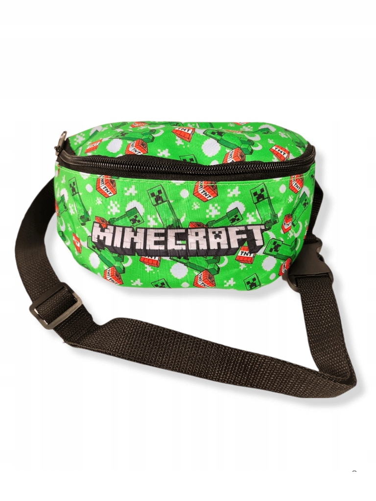 Saszetka nerka dla chłopca Minecraft creeper tnt