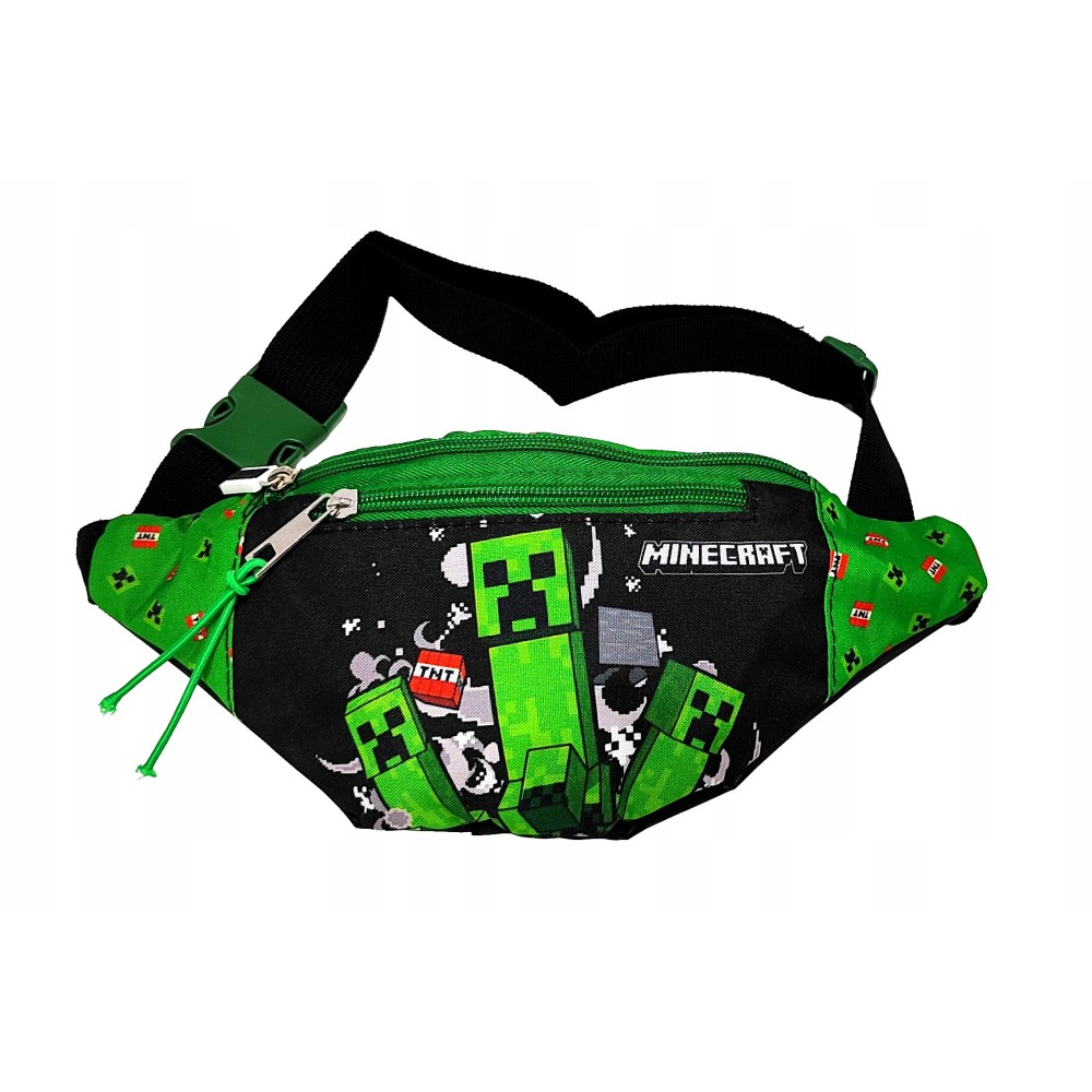 Nerka saszetka torba Minecraft na pas dziecięca biodrówka dla chłopca