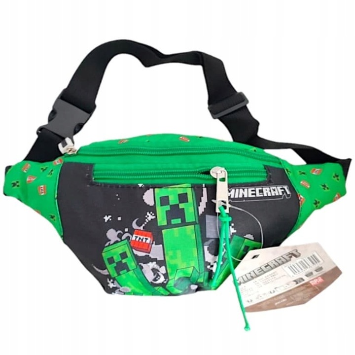 Nerka saszetka torba Minecraft na pas dziecięca biodrówka dla chłopca