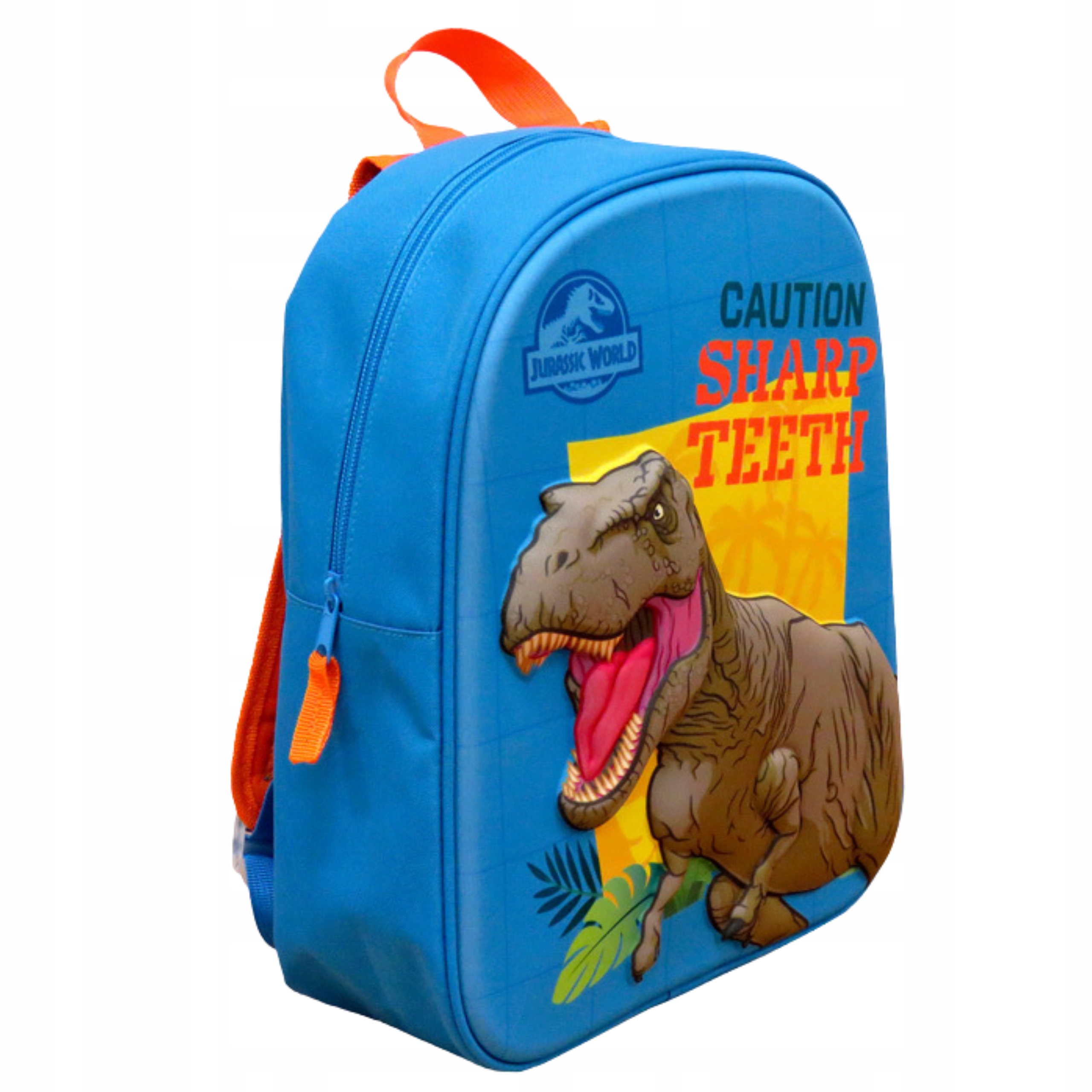 PLECAK PRZEDSZKOLNY DLA CHŁOPCA DINOZAUR 3D JURASSIC WORLD T-REX