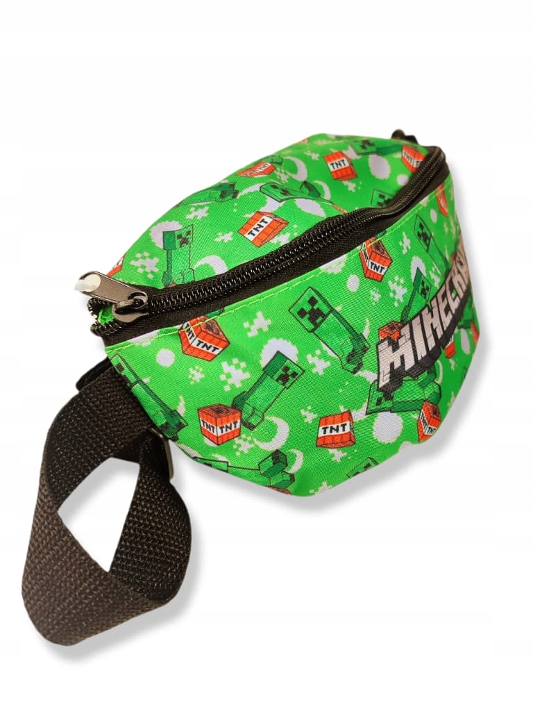 Saszetka nerka dla chłopca Minecraft creeper tnt