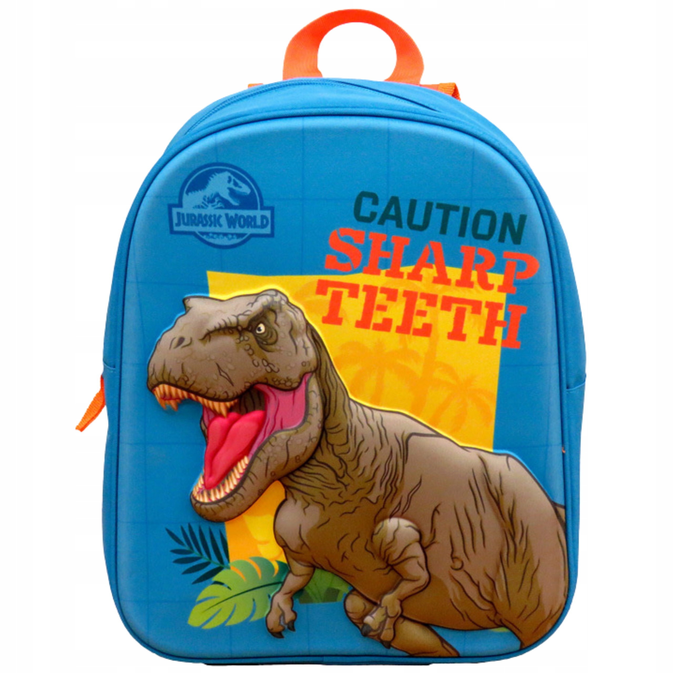 PLECAK PRZEDSZKOLNY DLA CHŁOPCA DINOZAUR 3D JURASSIC WORLD T-REX