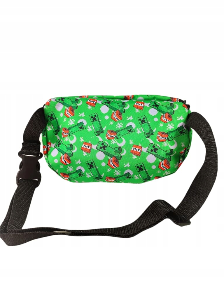 Saszetka nerka dla chłopca Minecraft creeper tnt