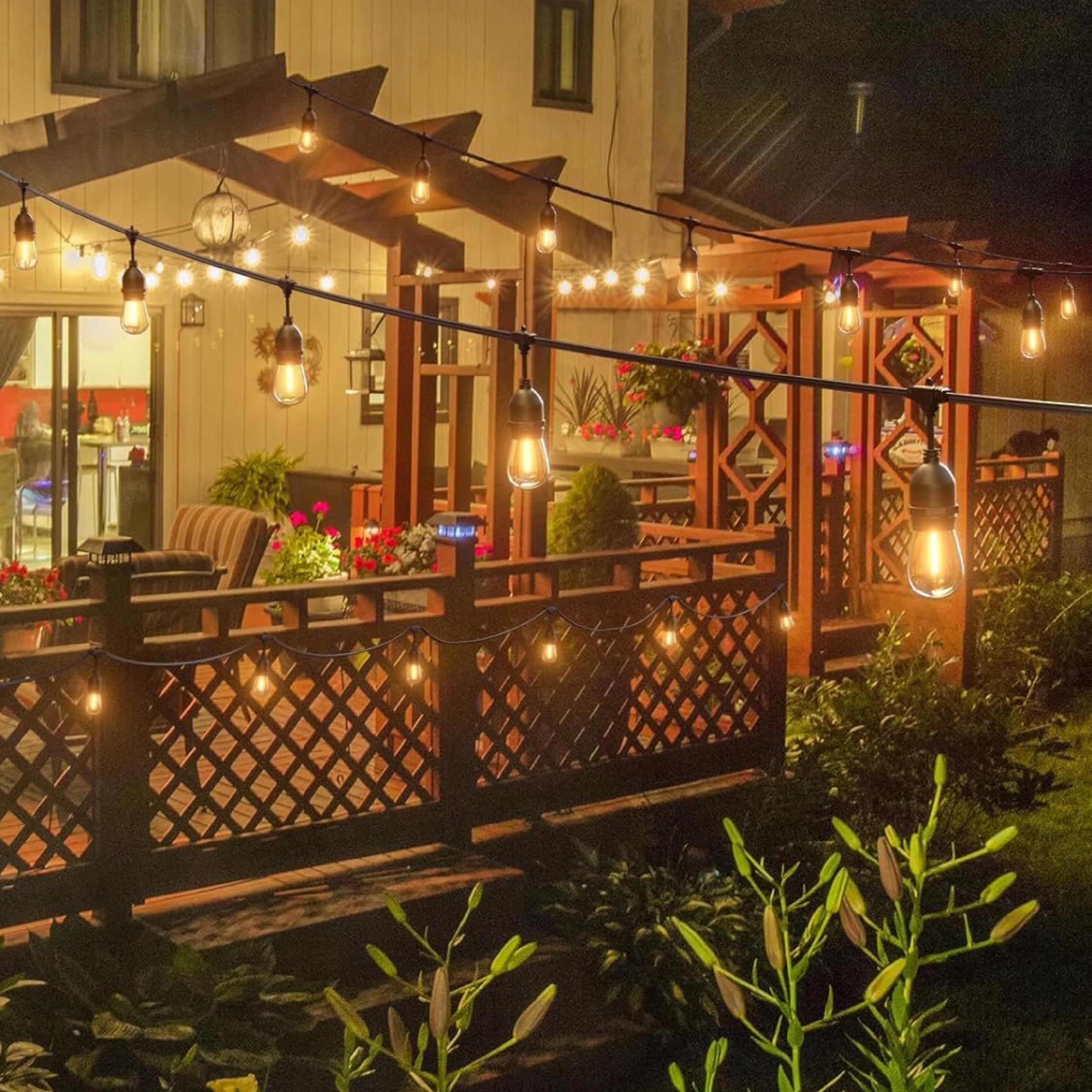 Гірлянда садова LED з лампочками RED GARDEN 10м