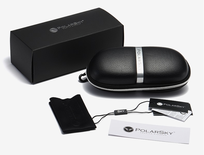 Okulary przeciwsłoneczne z polaryzacją UV400 damskie muchy PolarSky — 11