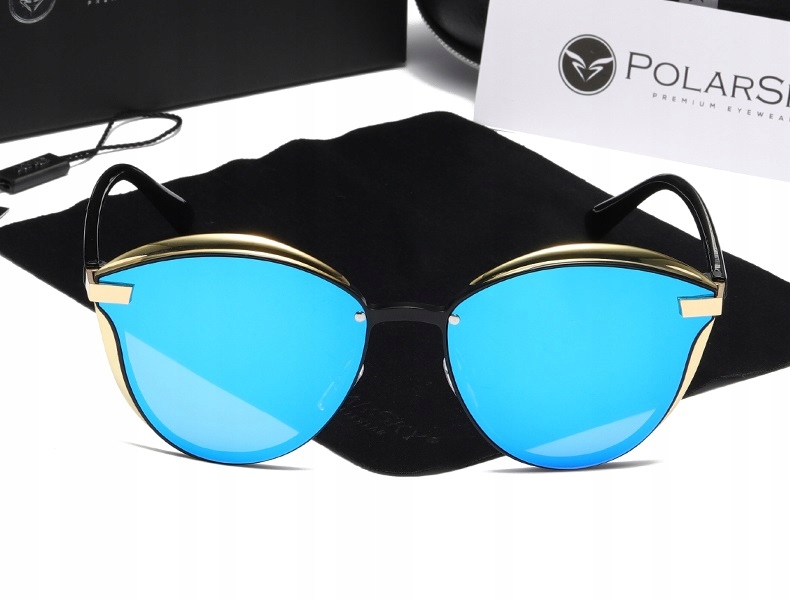 Okulary przeciwsłoneczne z polaryzacją UV400 damskie muchy PolarSky — 2