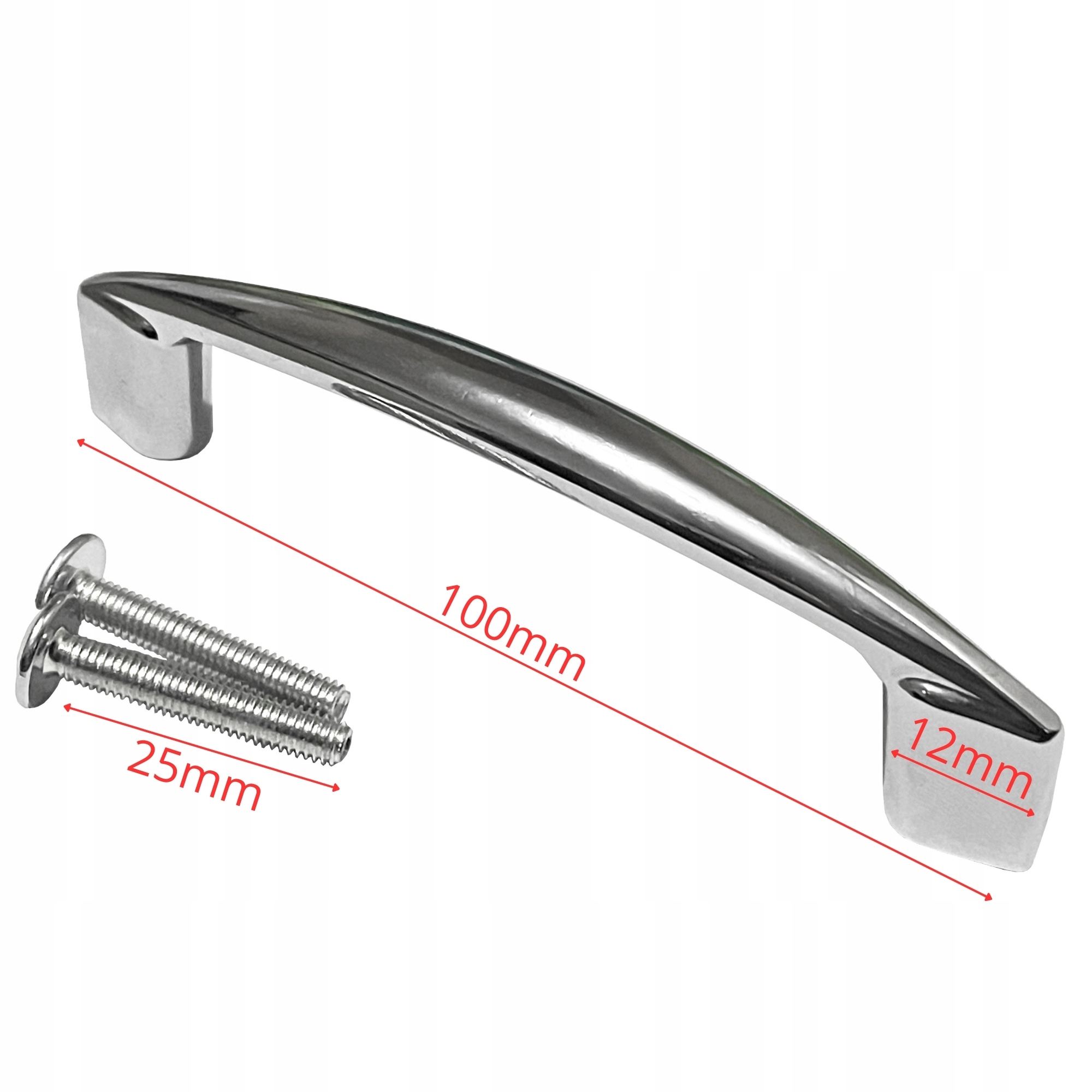Uchwyt meblowy chrom L-80 mm