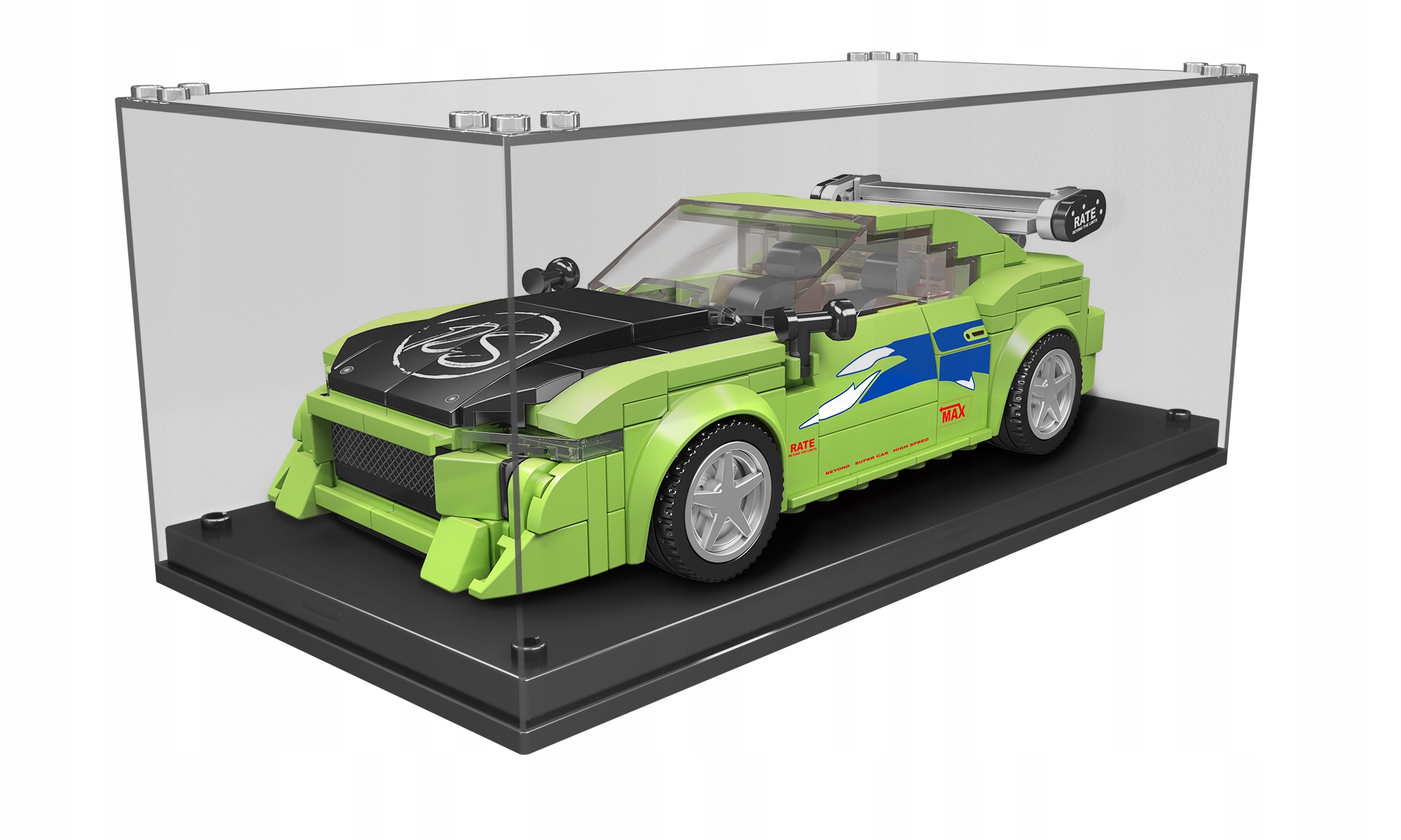 Blocuri Mould King 27033 Mitsubishi EclipsFast & Furious Speed