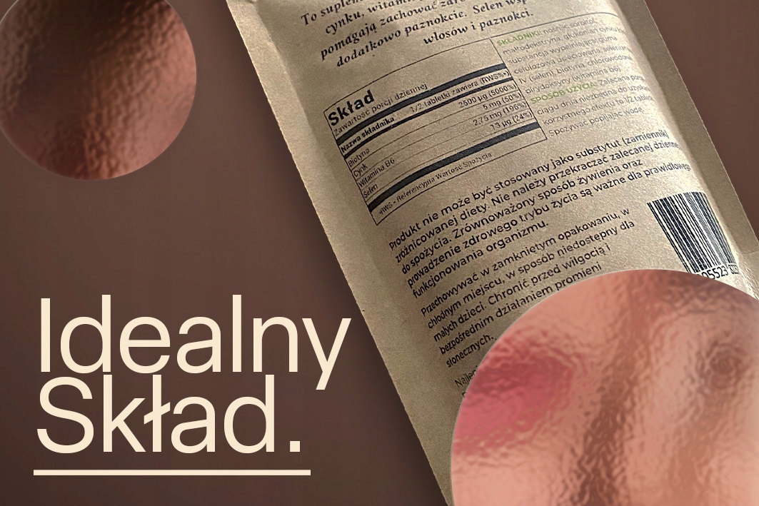 BIOTYNA - 150 tabletek ( + Cynk, Witamina B6, Selen) - MED-LEK LAB - Włosy