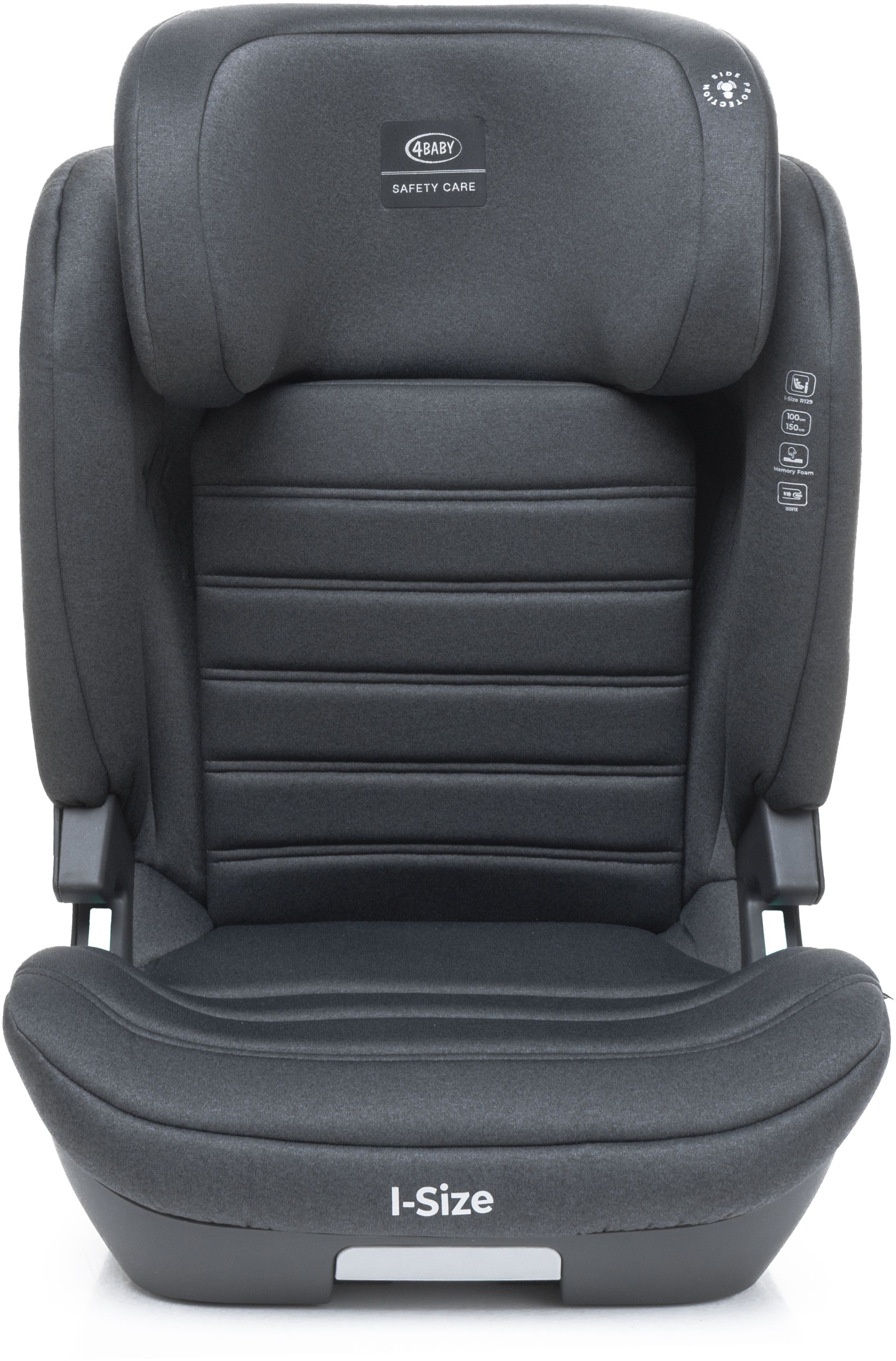hiaby R4 ブラック 4Baby Roto-Fix i-Size - obrotowy fotelik samochodowy 40-150