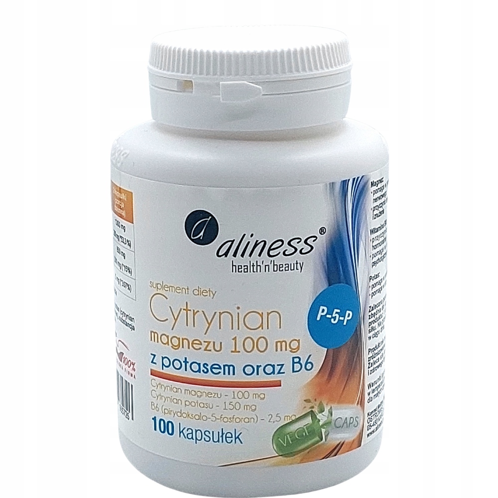 ALINESS Vitamin B6 (P-5-P) 25 Mg 100 Tabs - Foto 8