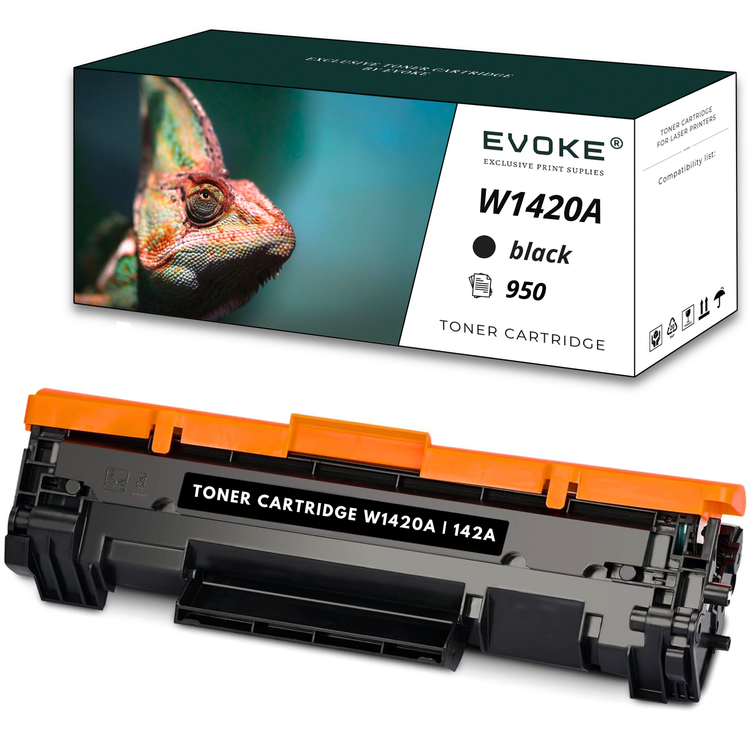 142A Toner Compatibel Laserjet Printer Toner Zwart Kompatibler Toner OHNE CHIP Für HP W1420A 142A Laserjet M110W M110WE Mfp M140w M140we Von Abc W1420A Zwarte Toner Voor HP LaserJet M110w M139w