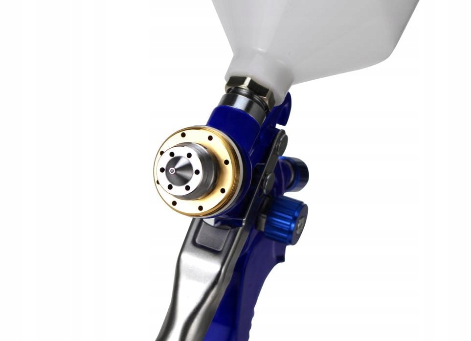 Pistolet Lakierniczy 600 ml 4 bar Dysze 2x 1,7 2 mm 90-170 l/min Kraft&Dele