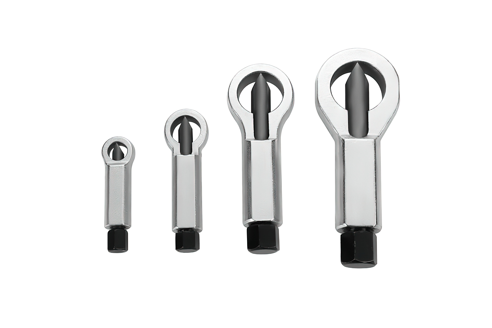 Zestaw Przecinaków Hartowanych Nakrętek Śrub Gwintów 4 Elementy Kraft&Dele