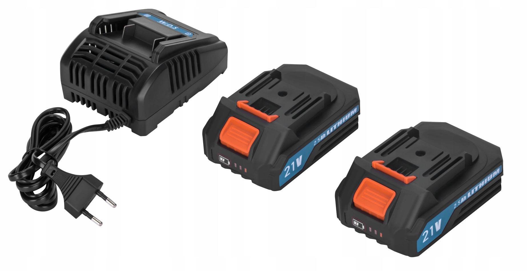 Akumulatorowa Przyssawka Wibracyjna 190 mm 21V 2xAKU 80Kg W.D.S.