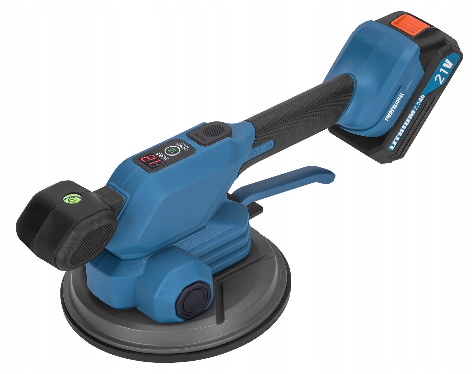 Akumulatorowa Przyssawka Wibracyjna 190 mm 21V 2xAKU 80Kg W.D.S.