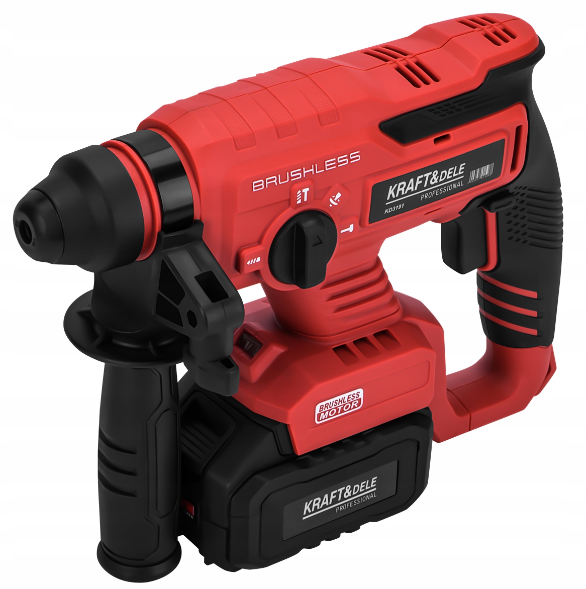 Młot Udarowy SDS Plus 3J Akumulatorowy 21V 2 x 4Ah Kraft&Dele