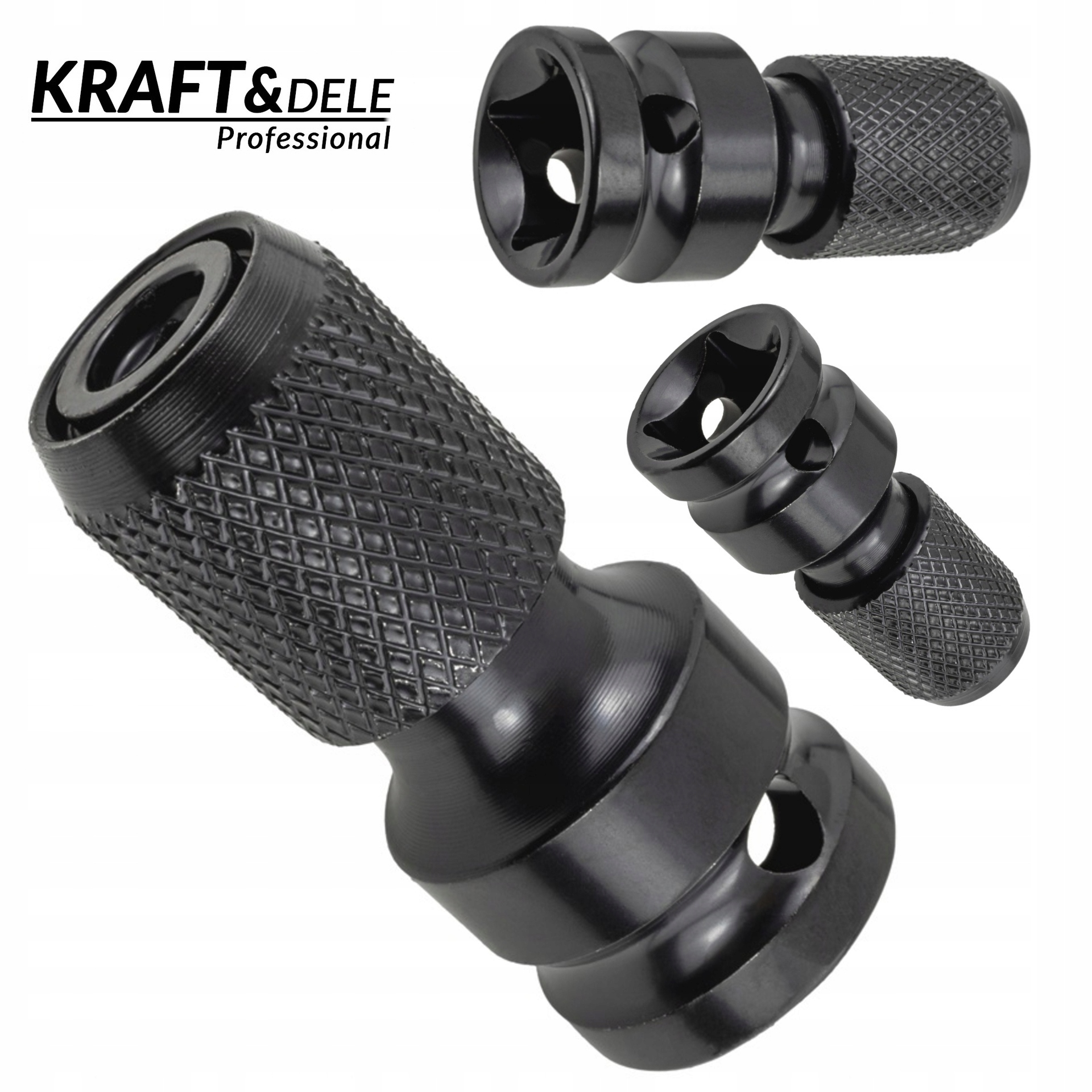 Adapter Udarowy do Klucza 1/2""na 1/4"" cala Kraft&Dele