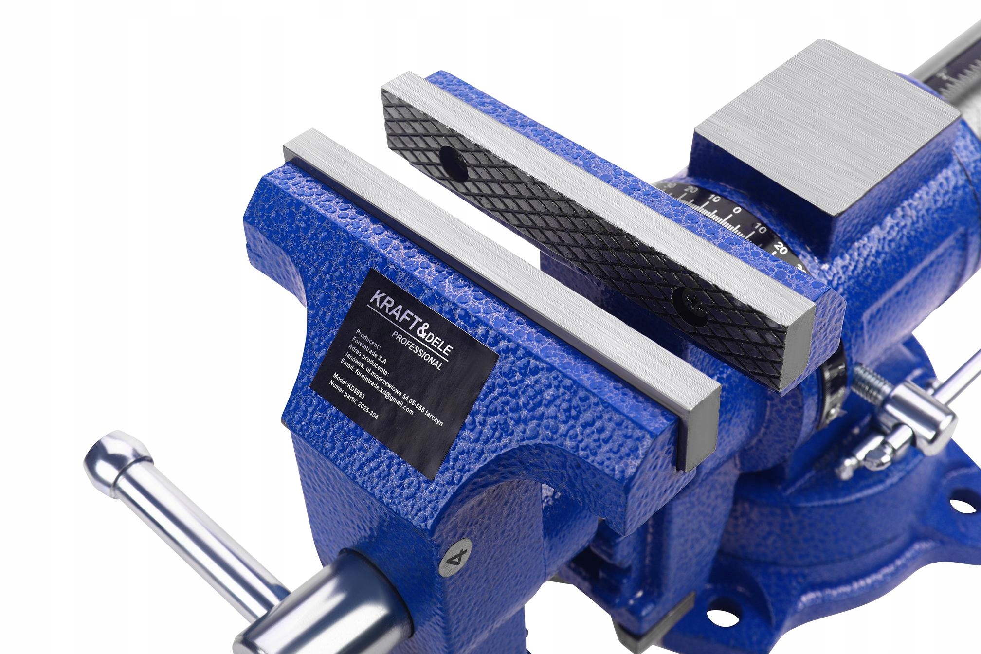 Imadło Obrotowe Wielofunkcyjne 5"" 125 mm 360° Kraft&Dele