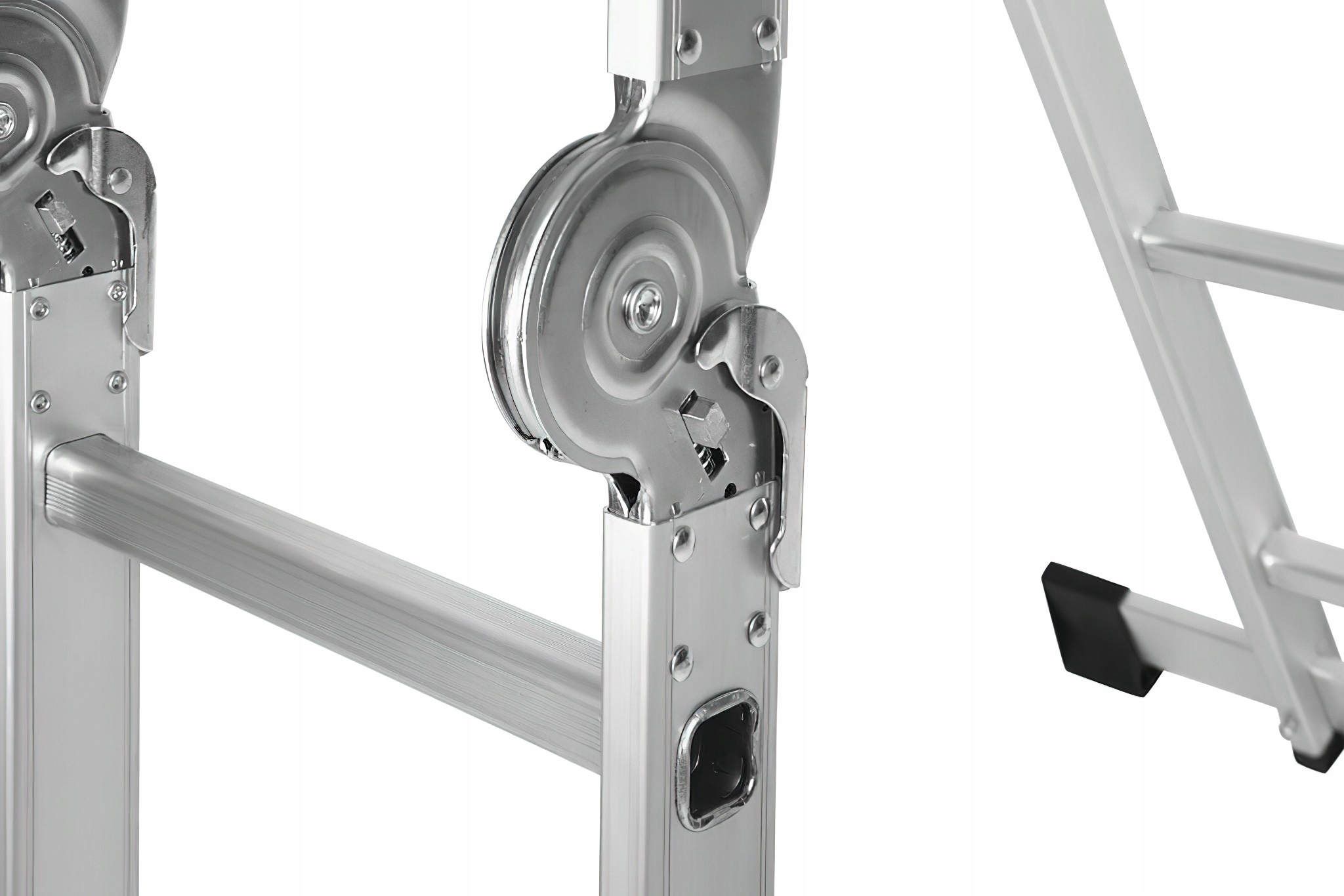 Drabina Składana Platforma Aluminiowa 4 X 3 346 CM MAX 150 KG Ktaft&Dele