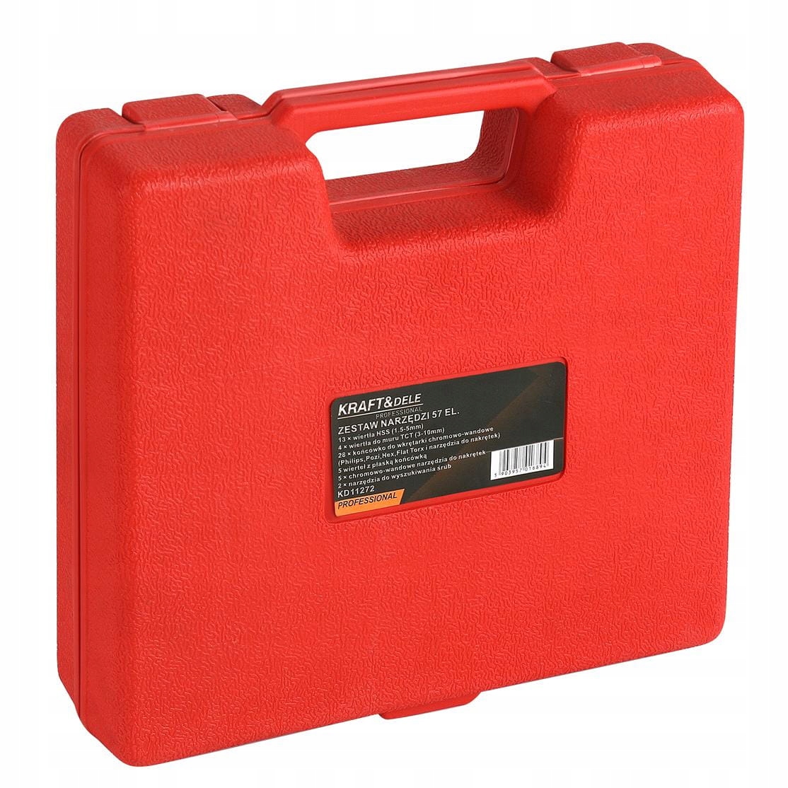 Zestaw Wierteł i Bitów Nasadek Wkrętarki Wiertarki 57 Elementów Kraft&Dele
